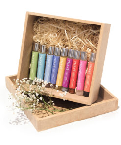 Kit Roll-on Com Cristais - Caixa com 9 Unidades