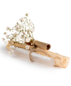 Incenso Palo Santo + Pedra Selenita