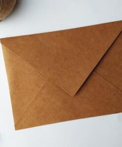 Carta Personalizada em Papel Kraft